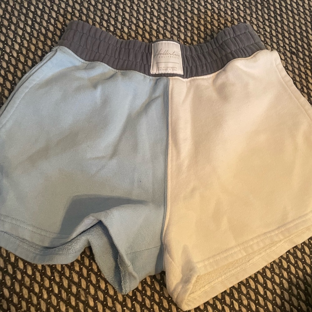 Hollister XS shorts Blue, white, grey